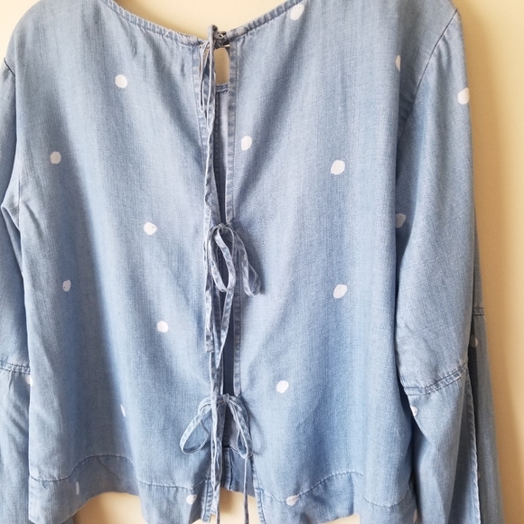 Anthropologie Cloth and Stone tie back top - Picture 2 of 9